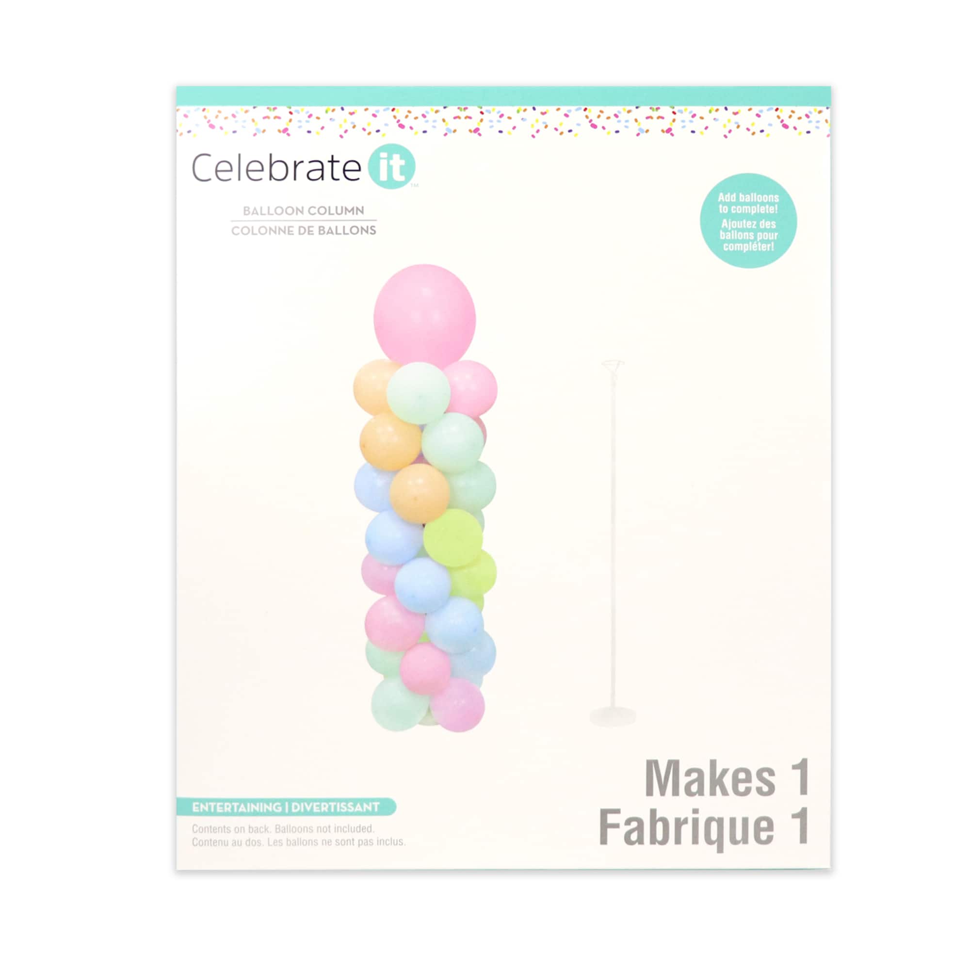 6 Pack: 60" Balloon Column by Celebrate It™